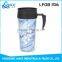 400ml travel mugs stainless steel with handle