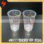 Environmental Friendly Drinkware 480ml Transparent Plastic Juice Cup with Lid