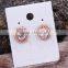 Yiwu Top Design High Quality Fancy Gold Stud Earring