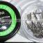 best heating wire Premade coils for rda rebuildable atomizers with lower moq