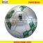 Ultra bright Official size 5 leather machine stitched promotion football