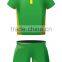 Green color rugby uniform design for high school team