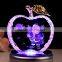 Crystal LED Apple with Nice Gift Box for Wedding Souvenir