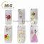 Coloful drawing transparent TPU silicone wedding dress mobile phone case for iphone 6 cell phone cover