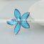 table decoration & accessories type flower shape acrylic stones metal alloy napkin rings