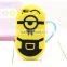 Little Minions Silicone Phone Case Banana Cartoon Mobile Phone Cover For iPhone 6