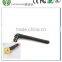 high quality 433mhz rubber antenna with 6cm 316 cable pigtail and mcx connectror