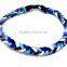 New design germanium useful oem cheap braided sport necklace
