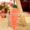 Mendior Thai plant Carrot shaped handmade soap with rope hand face soap Carotene whitening anti-allergy OEM custom brand