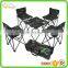 2015 Popular 3 Pieces Camping Sets for Hiking,Camoflage Folding Table