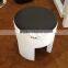 Vanity stool solid surface bathroom stool