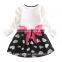 (H4643) Nova Kids Wear Girls Party Dresses Fashion Hot Selling Children Clothing Wedding Baby Girls Clothing Frocks Autumn