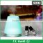Customized hot selling rainbow led aroma desktop humidifier 12v air conditioner