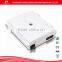 Easy to use customizable ftth 2 port mini fiber optic terminal box