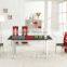 Z608-2 room furniture high back Black metal Dining Chairs modern