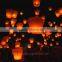 cheap wedding paper sky lantern accept custom design