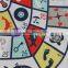 custome printed Plain coloured embroidered game cotton table cloth                        
                                                Quality Choice