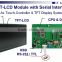 8.4 inch tft lcd monitor with UART interface