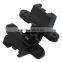 Black 60.7*15*24.3mm zinc alloy + stainless steel small concealed hinges 90 degree