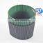 High quality reusable silicone drinking cup sleeve for heat resistant and protection