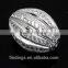 SJ3115 925 sterling silver micro pave beads,cz jewelry wholesale,silver cuff for micro pave jewerllery