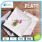 Ceramic cookware sets white square salad plate for home and restaurant