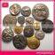china wholesale 3d logo embossed metal antique coin value