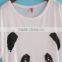 Lady and Woman and Kids Casual Sport Panda Design Cotton T Shirt