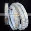 Topsung SMD double row AC220V 5050 battery powered PVC waterproof flexible led strip white color 120leds/m