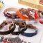 Unisex Mens Punk Wide Genuine Leather Belt Bracelet Bangle Cuff Wristband Gothic