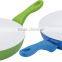 Aluminum Metal Type and Pans Type white ceramic frying pan fry pan with white ceramic coated