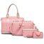 New style fashion brown shoulder bag korean 3 pcs set handbags