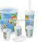 Economic best sell 6pcs plastic bathroom set/accessory