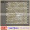 Rhombus mosaic tiles emperador marble dark and light color