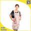 cotton black bib apron