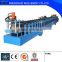 7.5KW Steel Security Door Frame Roll Forming Machine,with automatic hydraulic punchine holed ,exported to USA