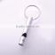 >>>Fashion Lot LED Whistle Simple Key Chain Ring Retro Key Holder Unisex Outdoors Gift Key chains/