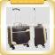 Hebei luggage set PU materical luggage bag pilot PU travelling luggage bag