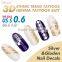 custom new fashion India Tribe style nail art sticker decals 3D nail sticker metallic tattoo sticker set