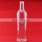 High popularity square tower shape bottles 750ml printing dragon bottles California glass liquor bottles