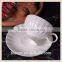 coffee tea set in Roman grain design