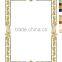 New office floor designs personalize marble Inlay Medallion Border