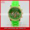 R0481 Good and cheap stylishchina watch, Silicon band china watch