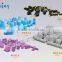 Factory price 0.6-0.9mm PVC paintball bunkers made in china