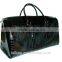 High quality fashion men's leather shoulder bags CROC pu messenger men bag