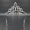 New arrived fashion rhinestone crystal silver plated princess tiara & crown wholesale