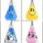 Smiling Face Nylon Drawstring Bags for Adults and Kids Light Riding Backpack Unisex Sports Bags