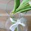 Zibo glasslucky hotsale small clear glass vase wholesale glass vases for decoration