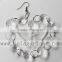 14MM Crystal Octagon Prism Bead Chain Wedding Garland Christmas Tree Crystal Hanging Strands