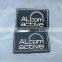 High Light Brushed Aluminum Alloy Nameplates,3M Adhesive Metal Label Plate